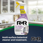 RMR All Natural All-Purpose Cleaner - Non-Toxic, Rinse-Free Multipurpose Cleaning Supplies, Biodegradable 30-Ounce Spray, Modern Botanical Scent