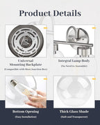 EAPUDUN 2-Light Bathroom Light Fixtures Over Mirror, Brushed Nickel Vanity Lights for Bathroom Modern Wall Sconces Vanity Light Porch Lamp Bathroom Lighting Vanity Lighting Fixtures