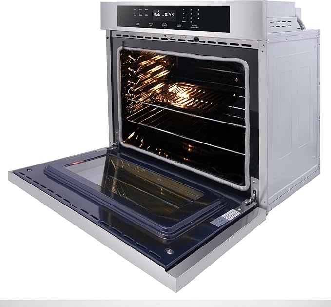 THOR Kitchen Professional 30-Inch Electric Convection Wall Oven in Stainless Steel - Model HEW3001