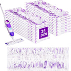 25 Pcs 5X Cleaning Power Mop Refills for Swiffer Power Mop, Unscented 14-Layer Thickened Disposable Mopping Pad Refills, for All Finished Floors
