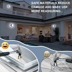 LED Porch Lights 12W 6500K Outdoor Wall Lighting Double-Layer Cover Aluminum Exterior Light Fixture IP65 Waterproof for Patio Stairway Garage Bedroom