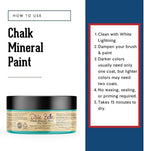 Dixie Belle Paint Company Chalk Finish Furniture Paint - The Gulf (4oz) - Matte Soft Turquoise Chic Chalk Mineral DIY Furniture Paint