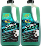 Zep Drain Defense Pipe Build-Up Remover - 64 oz (Case of 2) ZLDC648 - Professional Strength