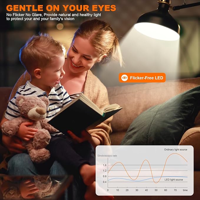 Kawaya E26 LED Edison Bulbs: 8W Equivalent 80W Dimmable LED Bulbs - Vintage ST58 4000k ‎Neutral White - 800 Lumens High Brightness Filament Bulbs with 90+ CRI - Clear Glass, 6 Pack