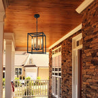 5 Inch Edison Bulb, 2700K Soft White E26 Led Bulb 6W Dimmable, 800LM T10 T9 Bulb Clear Glass Tubular Light Bulbs, AC 120V Equal 80 Watt Bulbs for Chandelier Pendant Wall Light - 4Pack