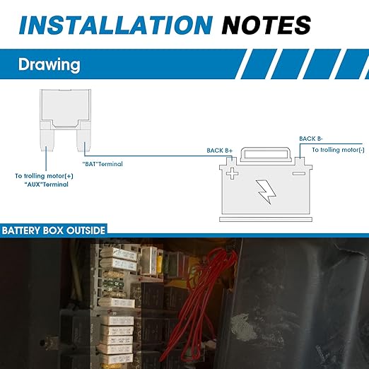 GLOSO Circuit Breaker E81 Long ATC Terminal (w/dimple), T1 Auto Reset (40A)