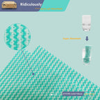 Heavy Duty Reusable Cleaning Cloths 100 Count Food Service Wipes Dishcloths Multi-use Towels(2Boxes)