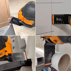 54 Pcs Wood Oscillating Multitool,Oscillating Tool Blades,Professional Universal Oscillating Saw Blades,Quick Release Saw Blades Fit Dewalt Ryobi Milwaukee Rockwell Fein