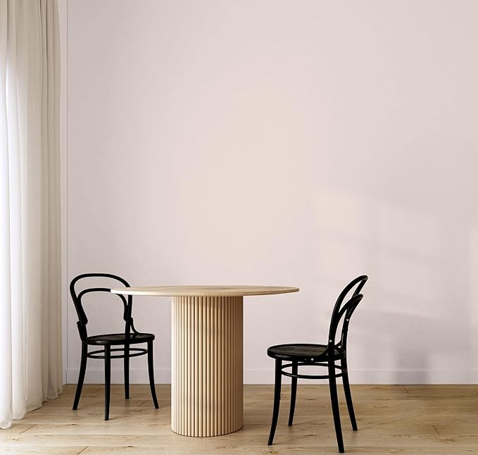 EVOLVE Paint & Primer: Environment-friendly, Low Sheen with One-coat Coverage for Interior & Exterior surfaces (Pale Pink, 128 Fl Oz (Pack of 1))