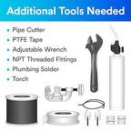 3M Aqua-Pure Whole House Sanitary Quick Change Water Filter System AP903, Reduces Sediment, Chlorine Taste and Odor, Heavy Duty, 100,000 Gallon