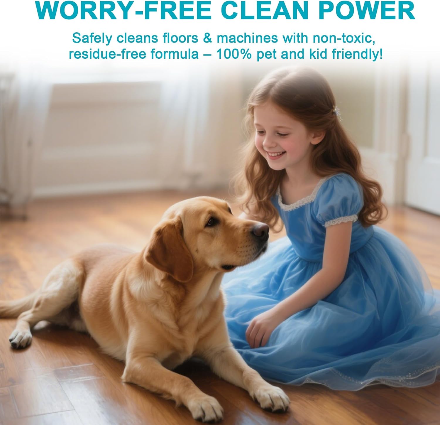 200X Concentrated Floor Cleaning Solution for All Robot Vacuum and Mop, Wet Dry Vacuums Compatible with Eufy, Roborock, Roomba, Tineco, Bissell, Shark, 29.76 fl oz Makes 47 Gallon Cleaner(Ocean Scent)