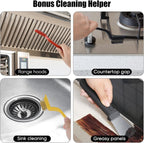 12Pcs Crevice Cleaning Brush Set,Hard Bristle Cleaning Supplies for Deep Cleaning Gap,Home Essentials,Bathroom Scrub Cleaner Brushes Tools for Household Use,Kitchen,Toilet,Window