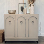 Dixie Belle Paint Company Chalk Finish Furniture Paint - Burlap (4oz) - Matte Cozy Tan Chic Chalk Mineral DIY Furniture Paint