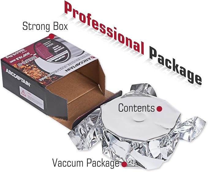 ARCCAPTAIN Stainless Steel Flux Cored Wire E308LFC-O .030-Diameter MIG Welding Wire Stainless Steel Wire with Low Splatter Compatible With Lincoln Miller Forney Harbor MIG Welder 2-Pound