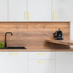 COTYKILEY 10 Pack 3.75 Inch(96mm) Brushed Gold Cabinet Handles Gold Kitchen Cabinet Pulls Cabinet Door Handles Kitchen Cabinet Hardware