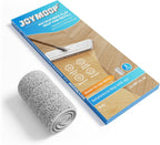 JOYMOOP Flat Mop Pad, Microfiber Mop Pad, Squeeze Mop Pads Replacement, 13" Refill 1 Pack - Grey