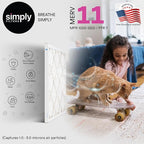 Simply 20x20x4 Air Filter, MERV 11, MPR 1000, 1 Pack, Furnace Air Filter for HVAC (Actual Size:19.5"x19.5"x3.63") DUST, Pet, & Allergy Control