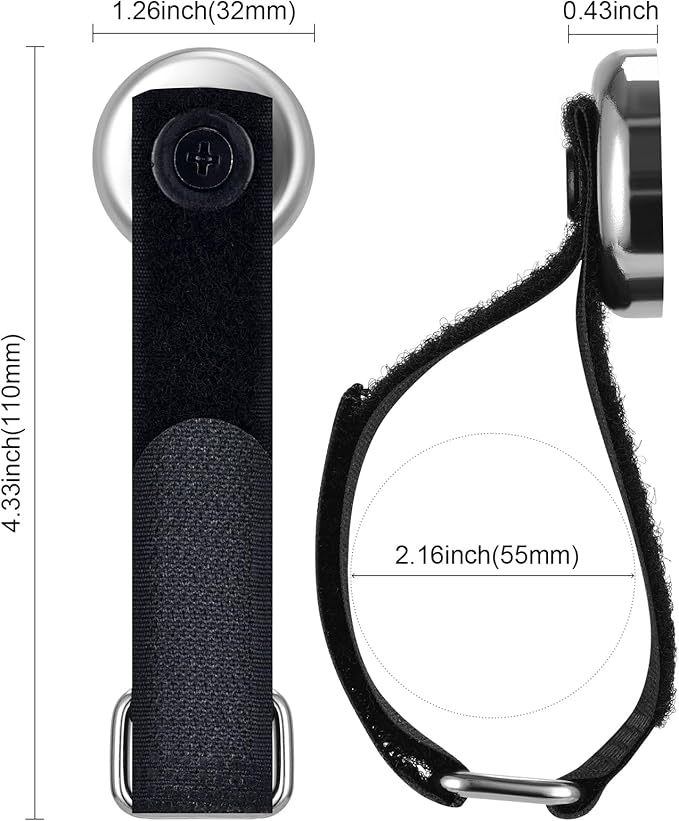 Heavy Duty Magnetic Hooks, Magnetic Tool Holders, 40LBS Magnetic Garage Hooks, for Storing Cables, Ropes, Wires, and Cordless Tools in garages, workshops, Cruise,RVs, and Pickup（4pcs）