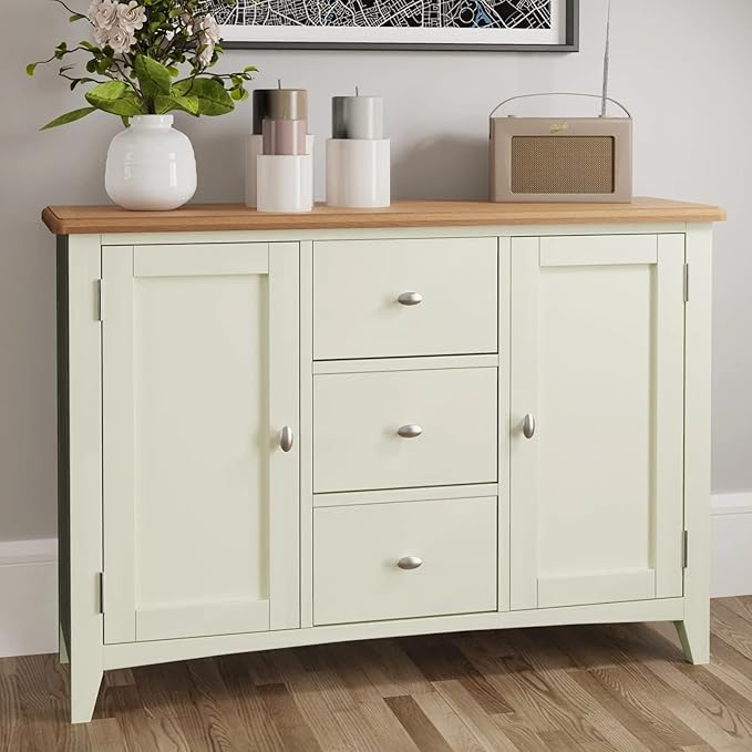 DWIL Matte Finish Furniture Paint - 5 Oz Wood Paint for Cabinets, Doors, Tables, and Dressers Refinishing - Water-Based, Non-Toxic & Odorless, Easy to Apply(Ivory White)-Trial Pack