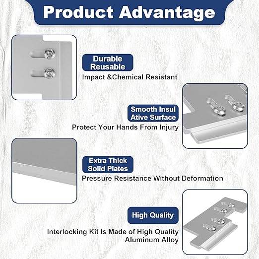 Generator Interlock Kit for Eaton Cutler Hammer 150-200 Amp Panels, 2 1/4" Inch Breaker Spacing, Safe & Easy Home Generator Connection (CH-5)