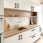 10 Pack Matte Black Cabinet Pulls 3.75 Inch(96mm) Kitchen Cabinet Handles Cabinet Hardware for Drawer Pulls