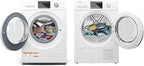 KoolMore Washer + Dryer Bundle - 2.7 Cu. Ft. Front Load Washing Machine [120V] (FLW-3CWH) + 4.4 Cu. Ft. Front Load Dryer [240V] (FLD-5CWHP), White