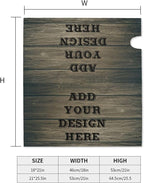 Custom Personalized Mailbox Covers Add Photo Picture Family Name House Address Text Magnetic Mail Cover for Home Garden Yard-12