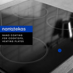 Ceramic Coating Kit for Cook Tops & Heating Plates- Life Proof Surface Protection for Glass & Stainless Steel Appliances - Stains & Grime Repellent - Scratch & Stain Resistant Spray Coating