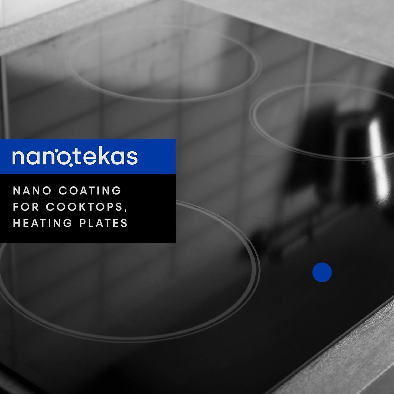 Ceramic Coating Kit for Cook Tops & Heating Plates- Life Proof Surface Protection for Glass & Stainless Steel Appliances - Stains & Grime Repellent - Scratch & Stain Resistant Spray Coating