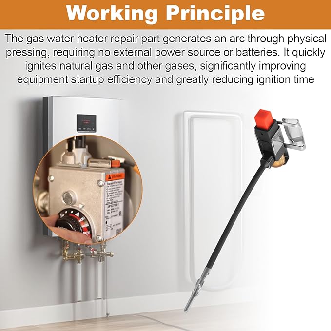 QQZ C3 Piezo Lgnitor Assembly 9003410, for Reliance Water Heater