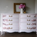 Dixie Belle Paint Company Chalk Finish Furniture Paint - Soft Pink (4oz) - Matte Dainty Pink Chic Chalk Mineral DIY Furniture Paint