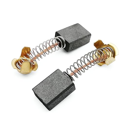 999038 Carbon Brushes Set Fits Hitachi C10FSH C12FDH Chop Saw Drill Hammer Miter Saw Parts Power Tool Motor