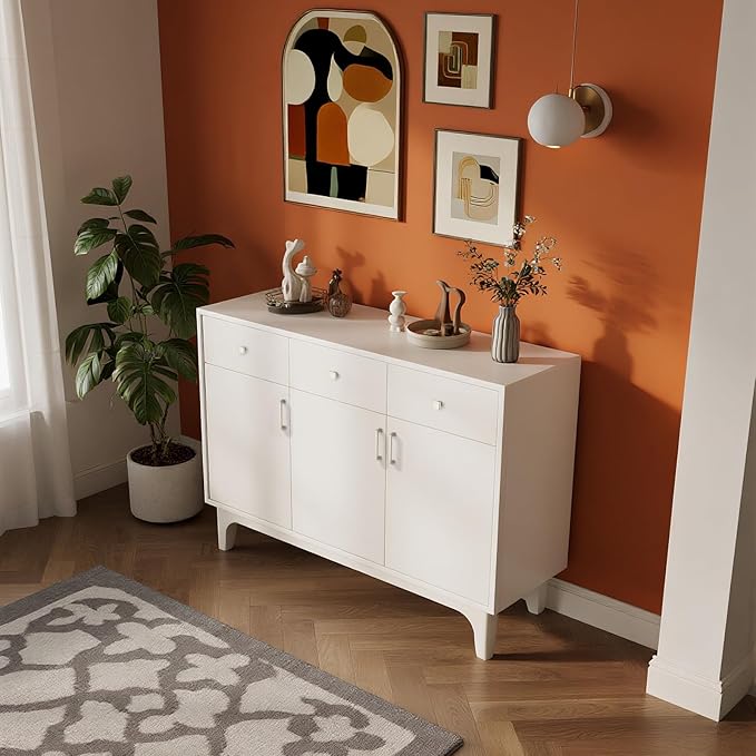 10 Pack 3.75 Inch(96mm) Hole Center Brushed Satin Nickel Modern Cabinet Pulls Kitchen Cabinet Handles Kitchen Cabinet Hardware Timeless Drawer Pulls for Dresser Cupboard Wardrobe, Nickel-B(3.75x10)