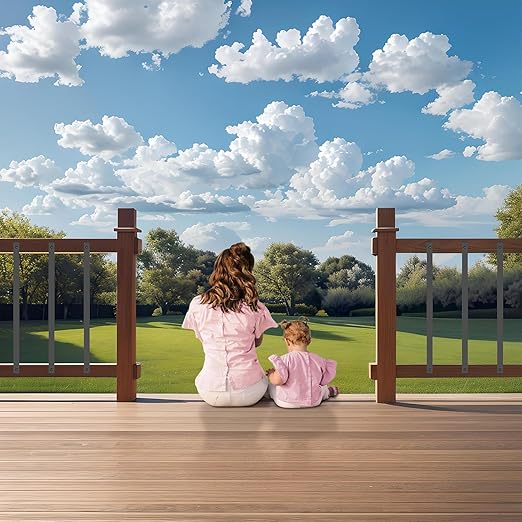 60 Pack Deck Balusters 32.25 Inch Rectangle Deck Railing Balusters with End Caps & Stainless Screws, Outdoor Face Mount Metal Spindles for Porch Stair