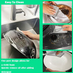 10 Pcs Upgrade 3-Layer Dish Cloth,Non-Scratch Steel, Premium Scrubbing Multipurpose Wire Dishwashing Rag for Wet and Dry, Kitchen Cleaning,Scrubs Dishes, Sinks Cleans,Home Essentials