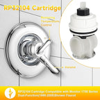 RP32104 Delta Cartridge Replacement for Delta 1700 Series Cartridges (1998-2005) Compatible with Delta Monitor 1500/1700 Series up to 2006 Delta Shower Cartridge Replacement