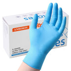 6 mil Disposable Nitrile Gloves, Heavy Duty Disposable Glove, Cooking Gloves, Latex Free, Powder Free (Blue of 100, Small)