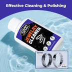 Silver Jewelry Cleaner (8.8 Oz), Silver Cleaner Jewelry Tarnish Remover, Sterling Silvers Polish Cleaners, Metal Polish for Chrome, Aluminium, Brass, Copper, Sterling Silvers and ‌Jewellery