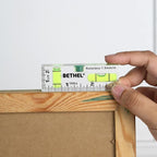 BETHEL Small Level Mini Bubble 90°/180°SpiritLevel,Magnetic 2.95 Inch Shatterproof Cross Check Pocket Level Picture HangingLevels Tools for Machinist,Construction & Household