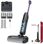 Twotoo Wet Dry Vacuum Cleaner,45Mins Runtime Cleaning Area 2,583 ft²,Cordless Vacuum Cleaner, Cordless Vacuum and Mop All in One,Self-Cleaning,for Hard Floors Sticky Messes and Pet Hair,W15 Set