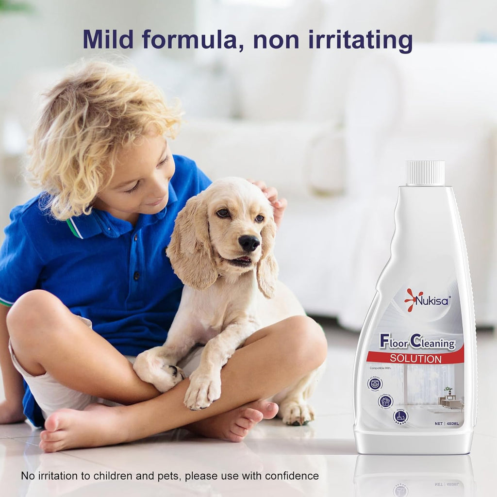 Sweet Orange Scent Floor Cleaning Solution Compatible With Roborock Robot Vacuum And Mop Cleaner， Deep Cleans For Multiple Hard Floors, Suitable With All Robot Vacuums With Mopping (2 Bottle)