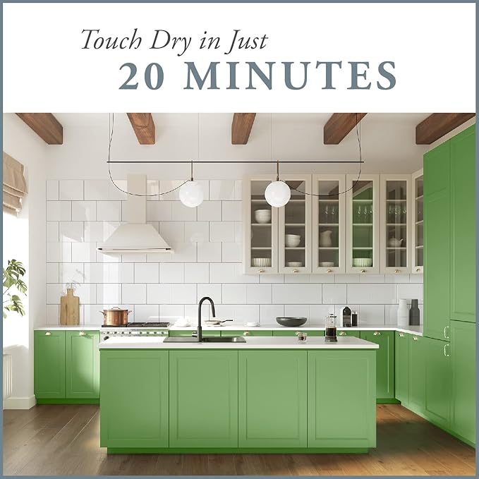 AMY HOWARD AT HOME Chalk-Based One Step Paint for Furniture, Cabinetry, Decor, Finish, and More | No Stripping, Sanding, or Priming | Dark Base | 16 Ounce | Easy Street