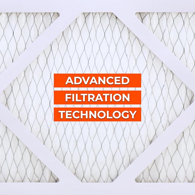 Tiger Tough 16x20x1 MERV 8 MPR 600-800 Air Filter, High-Performance AC Furnace & HVAC Filter, 6-Pack