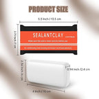 10-Pack Premium Waterproof Wall Repair Sealing Clay Duct Seal Ideal for Wall Hole Repair, Air Conditioning and Drainage Pipes Quick and Easy Solution