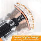 PECHAM Oscillating Tool Blade, 37PCS Universal Wood Metal Oscillating Multitool Quick Release Saw Blades Fit Porter Cable Black & Decker Rockwell Ridgid Ryobi Milwaukee DeWalt Chicago Craftsman