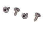 No. 6 x 1/2" Stainless Truss Head Phillips Wood Screw, (100 pc), 18-8 (304) Stainless Steel Sheet Metal Screws, Type A Point, Plain Finish by Bolt Dropper, ssd Screws