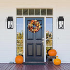 15.5" Black Outdoor Wall Lantern 2-Light, Outdoor Light Fixtures Modern Wall Sconces, Industrial Porch Light Large Outside Lights for House with E12 Sockets, Exterior Lamp Lighting, 1 Pack