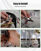 Pilot Burner Assembly Replacement Kit Fit for Rheem Ruud Richmond Water Heater for kit SP20824 SP20754 SP21058