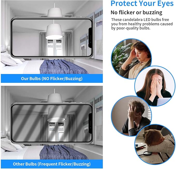 HJFF Led Light Bulb 500W Equivalent 7500 Lumen 5000K Waterproof E26/E27 Medium Base 60W led Bulb for Outdoor Indoor Lamp Area Garage Warehouse Workshop Street Backyard