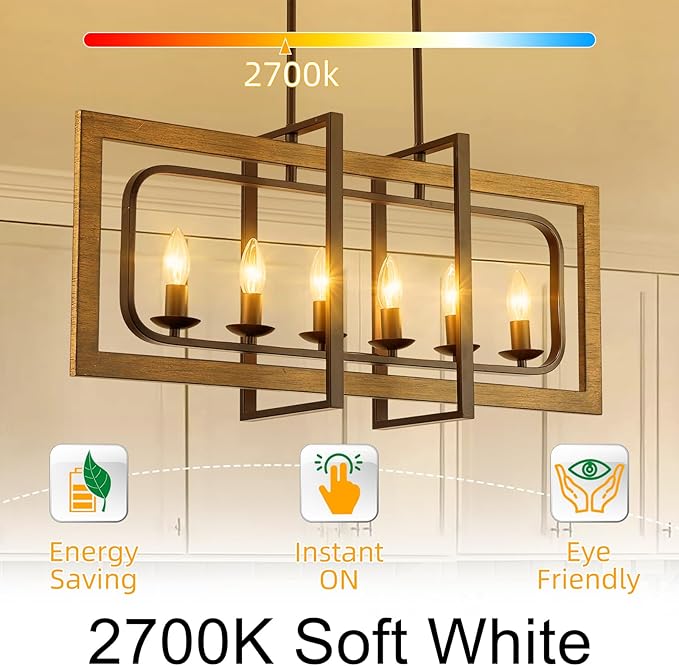 E12 Candelabra Bulb 40 watt Equivalent, E12 LED Bulb Dimmable Chandelier Light Bulbs, B10 Candle Light Bulbs 2700K Soft White, 90+CRI, 400LM, Cear Glass, 12 Pack